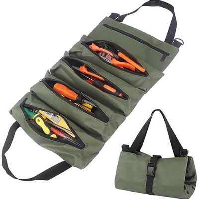 ABYSSE Trousse À Outils Suspendue Multipoches, Sac De Transport Portable Pour Mécanicien/électricien, Vert - Publicité ABYSSE Trousse À Outils Suspendue Multipoches, Sac De Transport Portable Pour Mécanicien/électricien, Vert - Publicité