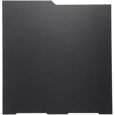 WEYTOLL Plateau D'Impression Flexible Texturé Pei Lisse Pet En Fibre De Carbone Double Face, 256 X 268 Mm, Pour Kobra 3 - Publicité WEYTOLL Plateau D'Impression Flexible Texturé Pei Lisse Pet En Fibre De Carbone Double Face, 256 X 268 Mm, Pour Kobra 3 - Publicité