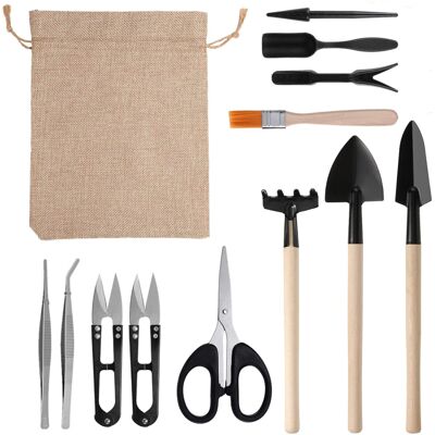 OEM Ensemble De 13 Outils De Jardinage Miniatures Pour Plantes Succulentes : Désherbage, Bêchage, Plantation, Repiquage, Création De Mini-jardins Féériques, Cactus Et Bonsaïs. Publicité OEM Ensemble De 13 Outils De Jardinage Miniatures Pour Plantes Succulentes : Désherbage, Bêchage, Plantation, Repiquage, Création De Mini-jardins Féériques, Cactus Et Bonsaïs. Publicité