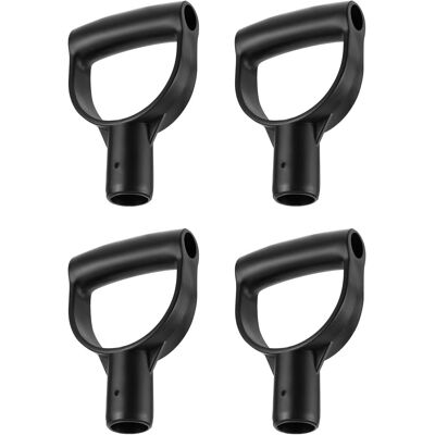 GRASSLIN 4 - Poignée De Pelle - Poignée En D - Remplacement Pour Outil De Jardin - Diamètre Intérieur 28mm - Noir - 28x10cm - Publicité GRASSLIN 4 - Poignée De Pelle - Poignée En D - Remplacement Pour Outil De Jardin - Diamètre Intérieur 28mm - Noir - 28x10cm - Publicité