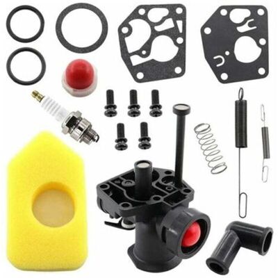 ABYSSE Kit Carburateur Pour Gazon Ressort De Régulateur 691859 692211 Membrane 795083 495770 Briggs & Stratton 499809 498809a 494406 Et Filtre À Air 698369,debuns - Publicité ABYSSE Kit Carburateur Pour Gazon Ressort De Régulateur 691859 692211 Membrane 795083 495770 Briggs & Stratton 499809 498809a 494406 Et Filtre À Air 698369,debuns - Publicité