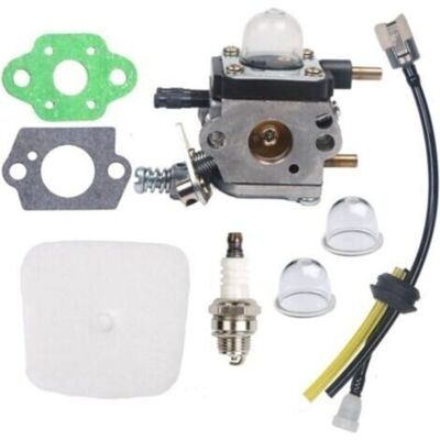NO BRAND Pair - Kit Carburateur C1u-k54a Avec Filtre À Air Et Bougie D'Allumage - Pour Motoculteur/cultivateur 2 Cycles Mantis 7222 7222e 7222m 7225 7230 7234 7240 7920 7924 - Publicité NO BRAND Pair - Kit Carburateur C1u-k54a Avec Filtre À Air Et Bougie D'Allumage - Pour Motoculteur/cultivateur 2 Cycles Mantis 7222 7222e 7222m 7225 7230 7234 7240 7920 7924 - Publicité