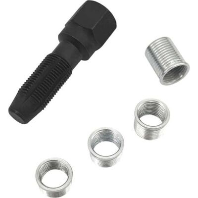 OEM 5pcs Kit De Réparation Pour Filetage De Bougies D'Allumage M14 X 1,25, Kit De Refiletage De Culasse, Rethreading Bougie, Outil De Réparation De Filetage De Cylindre D'Alésoir De 14 Mm - Publicité OEM 5pcs Kit De Réparation Pour Filetage De Bougies D'Allumage M14 X 1,25, Kit De Refiletage De Culasse, Rethreading Bougie, Outil De Réparation De Filetage De Cylindre D'Alésoir De 14 Mm - Publicité
