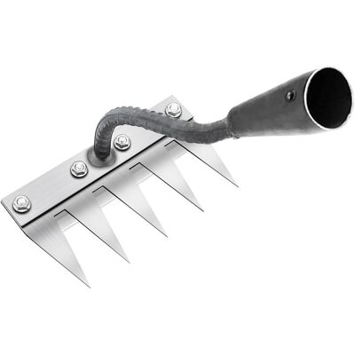 SANS MARQUE Râteau De Désherbage Multifonction En Métal, Râteau De Jardin 5 Dents, Râteau De Jardin Portable Pour Désherber, Outillage De Jardin Pour Désherber/ameublir/semence (sans Manche) 5 Dents - Publicité SANS MARQUE Râteau De Désherbage Multifonction En Métal, Râteau De Jardin 5 Dents, Râteau De Jardin Portable Pour Désherber, Outillage De Jardin Pour Désherber/ameublir/semence (sans Manche) 5 Dents - Publicité