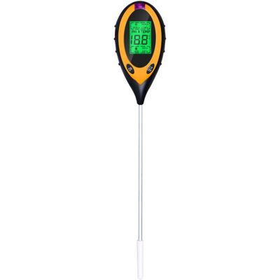 Scotch Ph-mètre De Sol, Testeur D'Humidité/lumière/ph/température Du Sol 4-en-1 Kits D'Outils De Jardinage Pour Jardin, Batterie Incluse, Jaune - Publicité Scotch Ph-mètre De Sol, Testeur D'Humidité/lumière/ph/température Du Sol 4-en-1 Kits D'Outils De Jardinage Pour Jardin, Batterie Incluse, Jaune - Publicité