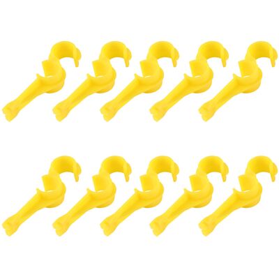 MCKENSA Lot De 10 Pinces De Serrage En Forme De S Pour Tuyau D'Alimentation En Eau, Accessoires Agricoles Pour Conduite D'Eau. Publicité MCKENSA Lot De 10 Pinces De Serrage En Forme De S Pour Tuyau D'Alimentation En Eau, Accessoires Agricoles Pour Conduite D'Eau. Publicité