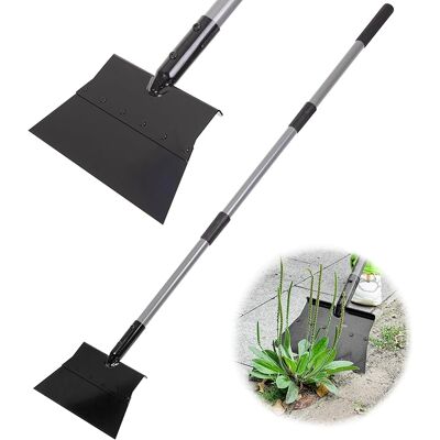 SANS MARQUE Pelle De Nettoyage De Jardin Multifonctionnelle, Pelle Plate En Acier Robuste Avec Poignée Réglable De 137,2 Cm, Pelle À Gratter De Jardinage, Outil D'Extérieur Pour Désherber, Bordure De - Publicité SANS MARQUE Pelle De Nettoyage De Jardin Multifonctionnelle, Pelle Plate En Acier Robuste Avec Poignée Réglable De 137,2 Cm, Pelle À Gratter De Jardinage, Outil D'Extérieur Pour Désherber, Bordure De - Publicité