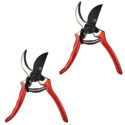 ABYSSE Lot De 2 Sécateurs De Précision – Lames En Acier Inoxydable, Poignées Ergonomiques Pour Bonsaï, Haies Et Arbres - Publicité ABYSSE Lot De 2 Sécateurs De Précision – Lames En Acier Inoxydable, Poignées Ergonomiques Pour Bonsaï, Haies Et Arbres - Publicité