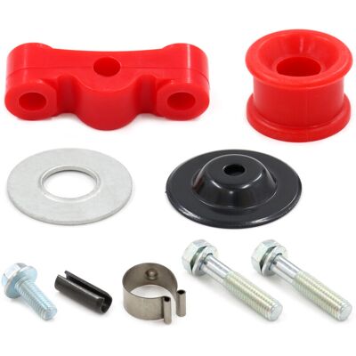 PELTOR Jeffergarden Kit De Bagues De Tringlerie De Changement De Vitesse Rouge Avec Axes Et Boulons À Clip En C Pour Acura Integra Civic/crx Série B - Publicité PELTOR Jeffergarden Kit De Bagues De Tringlerie De Changement De Vitesse Rouge Avec Axes Et Boulons À Clip En C Pour Acura Integra Civic/crx Série B - Publicité