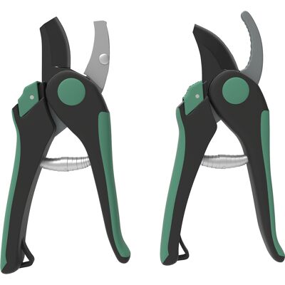 OEM Ensemble D'Outils De Jardin 2 Pièces – Sécateur Métal Vert Et Noir - Publicité OEM Ensemble D'Outils De Jardin 2 Pièces – Sécateur Métal Vert Et Noir - Publicité