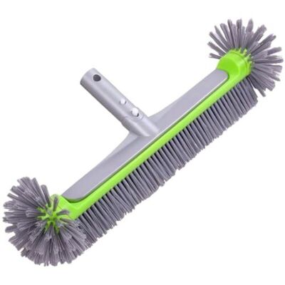 Scotch Balai Brosse Piscine Liner 45cm, Balai Piscine Brosse Pour Piscine, Tête De Brosse De Piscine Détachable Avec Poils Robustes Poignée En Aluminium, Perche Télescopique Non - Publicité Scotch Balai Brosse Piscine Liner 45cm, Balai Piscine Brosse Pour Piscine, Tête De Brosse De Piscine Détachable Avec Poils Robustes Poignée En Aluminium, Perche Télescopique Non - Publicité