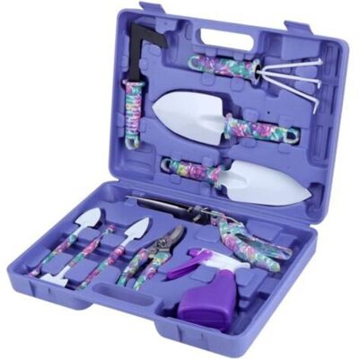 Vision Ensemble Outils De Jardin, Cadeau Fête Des Mères Maman En Aluminium 10 Pièces Avec Sac, Pelle De Jardin Pour Hommes Femmes (mauve) - Publicité Vision Ensemble Outils De Jardin, Cadeau Fête Des Mères Maman En Aluminium 10 Pièces Avec Sac, Pelle De Jardin Pour Hommes Femmes (mauve) - Publicité