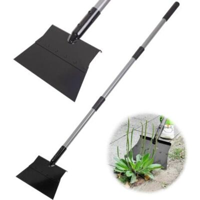 Ecleanfy-coupe-bordures Manuel, Pelle De Nettoyage De Jardin Multifonctionnelle – Acier Robuste Avec Manche Réglable De 137 Cm, Grattoir De Jardinage, Bêche D'Extérieur Pour Désherber, Creuser Et Dégl - Publicité Ecleanfy-coupe-bordures Manuel, Pelle De Nettoyage De Jardin Multifonctionnelle – Acier Robuste Avec Manche Réglable De 137 Cm, Grattoir De Jardinage, Bêche D'Extérieur Pour Désherber, Creuser Et Dégl - Publicité
