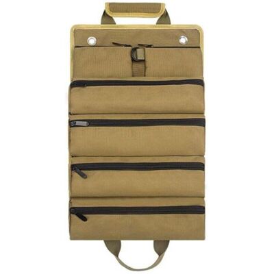 ABYSSE Sac De Quincaillerie Roulé Kaki Jardin Électricien Menuiserie Sac De Quincaillerie Épaissi Sac D'Outils De Quincaillerie Voiture Sac De Rangement D'Outils - Publicité ABYSSE Sac De Quincaillerie Roulé Kaki Jardin Électricien Menuiserie Sac De Quincaillerie Épaissi Sac D'Outils De Quincaillerie Voiture Sac De Rangement D'Outils - Publicité