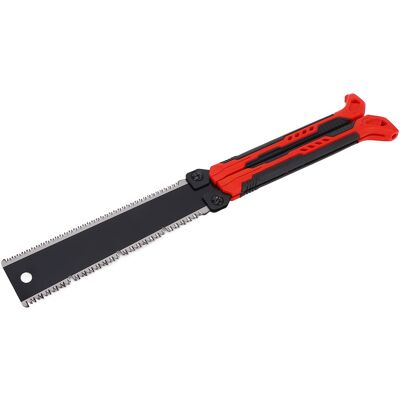 WEYTOLL Scie Pliante Sk5, Lame En Acier À Haute Teneur En Carbone, Outil Portatif Pour L'Élagage, La Coupe Du Bois, Le Camping Et Les Travaux De Jardinage. Publicité WEYTOLL Scie Pliante Sk5, Lame En Acier À Haute Teneur En Carbone, Outil Portatif Pour L'Élagage, La Coupe Du Bois, Le Camping Et Les Travaux De Jardinage. Publicité
