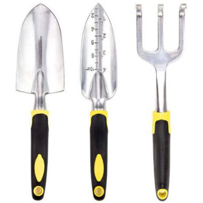 ENLENK Outils De Jardin, Pelle De Jardin, Sécateur, Outil De Jardin Multifonction Portable, Ensemble De 3 Pièces, Jaune - Publicité ENLENK Outils De Jardin, Pelle De Jardin, Sécateur, Outil De Jardin Multifonction Portable, Ensemble De 3 Pièces, Jaune - Publicité