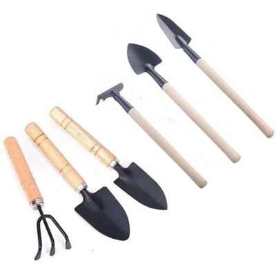 Nalookamiclot De 6 Mini Outils De Jardinage À Main - Petits Outils Légers En Fer - Râteau - Pelle - Bêche - Pour Intérieur Et Extérieur - Plantation En Pot - Publicité Nalookamiclot De 6 Mini Outils De Jardinage À Main - Petits Outils Légers En Fer - Râteau - Pelle - Bêche - Pour Intérieur Et Extérieur - Plantation En Pot - Publicité