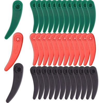 XVX Lames Plastique De Rechange Pour Débroussailleuse – 36 Pièces, Compatibles Art 23-18 Li Et Art 26-18 Li, Haute Résistance - Publicité XVX Lames Plastique De Rechange Pour Débroussailleuse – 36 Pièces, Compatibles Art 23-18 Li Et Art 26-18 Li, Haute Résistance - Publicité