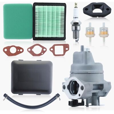 FOREHILL Haishine Gc190 Carburateur Kit Pour Honda Gc190 Gcv190 Gcv190la Hrb217 Hrx217 Hrx217k1 Hrx217k2 Avec Couvercle Du Filtre À Air Tuyau D'Huile Gcv160 Filtre À Air Filtre À Carburant Bougie D'Allumage - Publicité FOREHILL Haishine Gc190 Carburateur Kit Pour Honda Gc190 Gcv190 Gcv190la Hrb217 Hrx217 Hrx217k1 Hrx217k2 Avec Couvercle Du Filtre À Air Tuyau D'Huile Gcv160 Filtre À Air Filtre À Carburant Bougie D'Allumage - Publicité