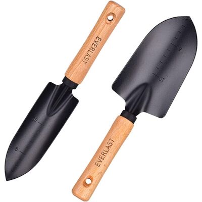 NO BRAND Ensemble D'Outils De Jardin, 2 Pièces Outils Jardinage En Aluminium Avec Truelle, Une Un Transplantoir Manuel Et Plantoir Jardinage, Cadeau Jardin Pour Les Hommes Femmes - Publicité NO BRAND Ensemble D'Outils De Jardin, 2 Pièces Outils Jardinage En Aluminium Avec Truelle, Une Un Transplantoir Manuel Et Plantoir Jardinage, Cadeau Jardin Pour Les Hommes Femmes - Publicité