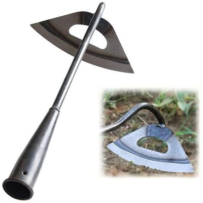OEM Houe Creuse En Acier Inoxydable Outils De Jardinage Râteau De Désherbage Pour La Plantation De Légumes Maison Jardin Ferme Désherbage Houe Creuse 1 Pièces - Publicité OEM Houe Creuse En Acier Inoxydable Outils De Jardinage Râteau De Désherbage Pour La Plantation De Légumes Maison Jardin Ferme Désherbage Houe Creuse 1 Pièces - Publicité