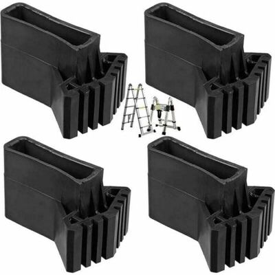 Bunthaus Couvre-pieds D'Échelle Pieds Pieds D'Échelle D'Extension Échelle Patins En Caoutchouc Antidérapants Pieds De Remplacement D'Échelle Universel Antidérapants En Caoutchouc (4pcs) - Publicité Bunthaus Couvre-pieds D'Échelle Pieds Pieds D'Échelle D'Extension Échelle Patins En Caoutchouc Antidérapants Pieds De Remplacement D'Échelle Universel Antidérapants En Caoutchouc (4pcs) - Publicité