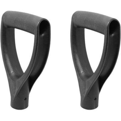 PUNNYB Kunststoff Schaufelgriffe Ergonomisch Geformt 2 Stück Mit - Publicité PUNNYB Kunststoff Schaufelgriffe Ergonomisch Geformt 2 Stück Mit - Publicité