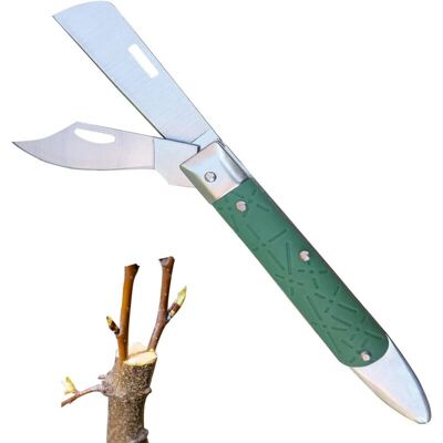 ENLENK Couteau De Greffage Pliant, Couteau De Greffage, Couteau De Jardin, Couteau Pliable Greffe D'Élagage, Couteau Greffe Lame Double, Couteau De Jardinage De Greffage, Outil De Greffage De Jardin - Publicité ENLENK Couteau De Greffage Pliant, Couteau De Greffage, Couteau De Jardin, Couteau Pliable Greffe D'Élagage, Couteau Greffe Lame Double, Couteau De Jardinage De Greffage, Outil De Greffage De Jardin - Publicité