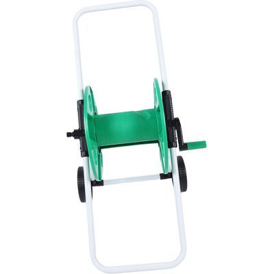 WEYTOLL Chariot Enrouleur De Tuyau D'Eau En Pp Vert, Économie De Travail Avec Roues, Rangement À Poussée Manuelle Pour Le Jardin - Publicité WEYTOLL Chariot Enrouleur De Tuyau D'Eau En Pp Vert, Économie De Travail Avec Roues, Rangement À Poussée Manuelle Pour Le Jardin - Publicité