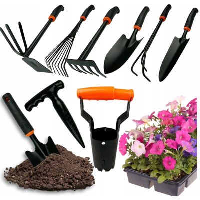 OEM Trousse À Outils De Jardinage : Griffes, Râteau, Houe, Pelle - Publicité OEM Trousse À Outils De Jardinage : Griffes, Râteau, Houe, Pelle - Publicité