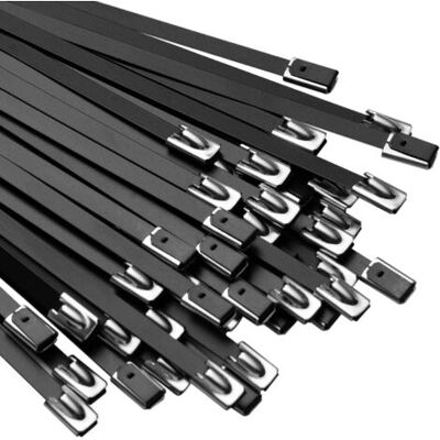 Barkbusterscollier De Serrage Inox,60 Pièces,collier De Serrage Métallique,400 Mm X 4,6 Mm,serre Cable Noires,résistantes Aux Uv,zip Ties En Acier Pour La Gestion Des Câbles - Publicité Barkbusterscollier De Serrage Inox,60 Pièces,collier De Serrage Métallique,400 Mm X 4,6 Mm,serre Cable Noires,résistantes Aux Uv,zip Ties En Acier Pour La Gestion Des Câbles - Publicité