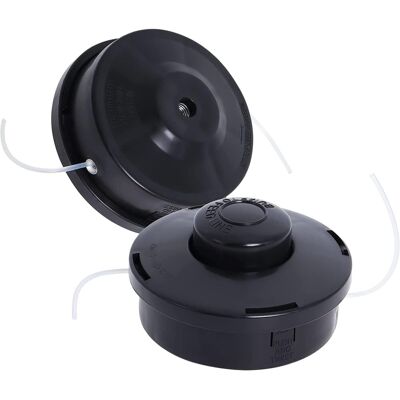 YIRUKA Têtes De Débroussailleuse Universelle M10 X 1,25, Tête De Bobine De Débroussailleuse À Essence Universelle Compatible(2 Pièces) - Publicité YIRUKA Têtes De Débroussailleuse Universelle M10 X 1,25, Tête De Bobine De Débroussailleuse À Essence Universelle Compatible(2 Pièces) - Publicité