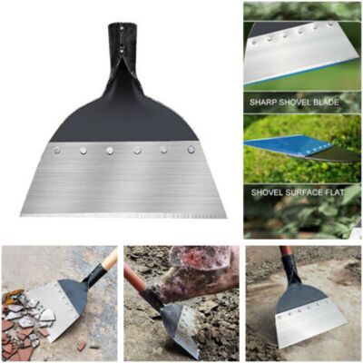 RICEEL Pelle De Jardin Multifonctionnelle, Pelle De Jardin D'Extérieur, Pelle À Gazon En Acier Au Carbone Massif 23 Cm - Publicité RICEEL Pelle De Jardin Multifonctionnelle, Pelle De Jardin D'Extérieur, Pelle À Gazon En Acier Au Carbone Massif 23 Cm - Publicité