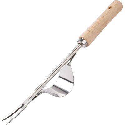 MOXIE Désherbeur Manuel Garden Outil De Désherbage En Acier Inoxydable Avec Poignée Bois Outil De Jardinage Pour Désherber Votre Jardin 32cm De Long 1 Pièce - Publicité MOXIE Désherbeur Manuel Garden Outil De Désherbage En Acier Inoxydable Avec Poignée Bois Outil De Jardinage Pour Désherber Votre Jardin 32cm De Long 1 Pièce - Publicité