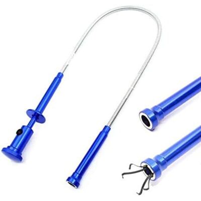 MOXIE Aimant Ramasser, Outil Flexible Grabber Reacher Magnétique Longue Ressort Grip 4 Griffe Avec Lumière Led Pour Jardin Maison Toilette Gadget Égout Nettoyage Nettoyage Outils - Publicité MOXIE Aimant Ramasser, Outil Flexible Grabber Reacher Magnétique Longue Ressort Grip 4 Griffe Avec Lumière Led Pour Jardin Maison Toilette Gadget Égout Nettoyage Nettoyage Outils - Publicité