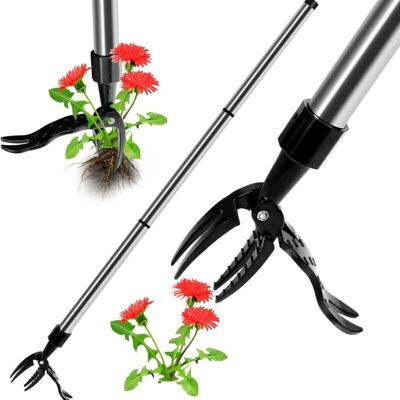 Scotch Désherbeur À Main Outils, Outil Manuel De Désherbage Outil De Désherbage À Long Manche Avec 4 Griffes Extracteur De Mauvaises Herbes Désherbage En Acier Inoxydable Outil Pour Pelouse Jardin - Publicité Scotch Désherbeur À Main Outils, Outil Manuel De Désherbage Outil De Désherbage À Long Manche Avec 4 Griffes Extracteur De Mauvaises Herbes Désherbage En Acier Inoxydable Outil Pour Pelouse Jardin - Publicité