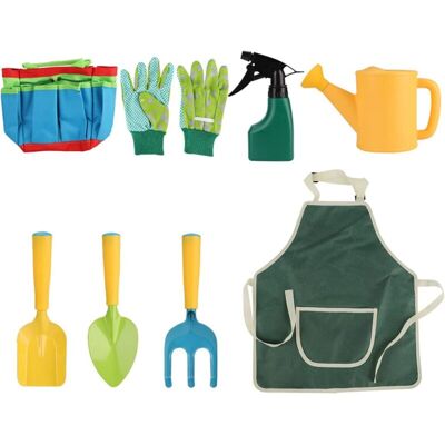 MOXIE 8 Pièces Enfants Jardin Outils Ensemble Garçons Filles Jardin Jouer Jouets Jardinage Sac Fourre-tout Jardinage Trousse À Outils Pelles Truelle Transplanteur Main Râteau Gants Jardin Pulvérisa - Publicité MOXIE 8 Pièces Enfants Jardin Outils Ensemble Garçons Filles Jardin Jouer Jouets Jardinage Sac Fourre-tout Jardinage Trousse À Outils Pelles Truelle Transplanteur Main Râteau Gants Jardin Pulvérisa - Publicité