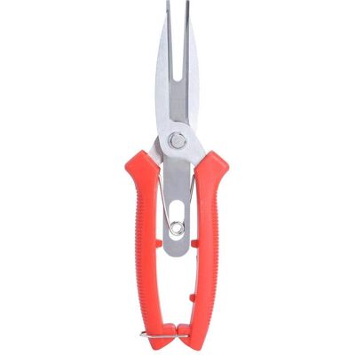 YOTOWN Ciseaux Élagage Acier Inoxydable – Coupe Branches, Fleurs, Bonsaï – Poignée Souple Avec Verrouillage – Type Enclume - Publicité YOTOWN Ciseaux Élagage Acier Inoxydable – Coupe Branches, Fleurs, Bonsaï – Poignée Souple Avec Verrouillage – Type Enclume - Publicité