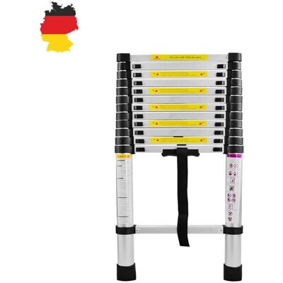 OEM Échelle Télescopique 3.8m Échelle Télescopique Aluminium Multi-fonction Échelle Pliable Portable Et Pliante Hengmei-dou - Publicité OEM Échelle Télescopique 3.8m Échelle Télescopique Aluminium Multi-fonction Échelle Pliable Portable Et Pliante Hengmei-dou - Publicité