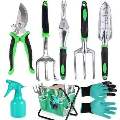 URSUS Ensemble D'Outils De Jardin De 8 Pièces, Pelle De Jardin En Alliage D'Aluminium Pour Planter Des Fleurs Et Des Légumes, Des Plantes En Pot - Publicité URSUS Ensemble D'Outils De Jardin De 8 Pièces, Pelle De Jardin En Alliage D'Aluminium Pour Planter Des Fleurs Et Des Légumes, Des Plantes En Pot - Publicité