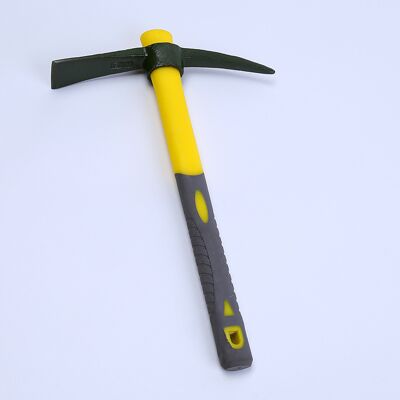 LUMIERE Hachette De Désherbage De 38 Cm (15 Pouces), Monobloc, Forgée À Chaud, Manche En Fibre De Verre Recouvert De Plastique - Publicité LUMIERE Hachette De Désherbage De 38 Cm (15 Pouces), Monobloc, Forgée À Chaud, Manche En Fibre De Verre Recouvert De Plastique - Publicité