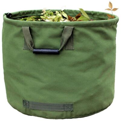 Barkbusterssac De Jardinage 125l Extra-robuste Avec Poignées, Sac De Ramassage Feuilles Verte Avec Toile Militaire (h45.7 Cm, D55.8 Cm) - Publicité Barkbusterssac De Jardinage 125l Extra-robuste Avec Poignées, Sac De Ramassage Feuilles Verte Avec Toile Militaire (h45.7 Cm, D55.8 Cm) - Publicité