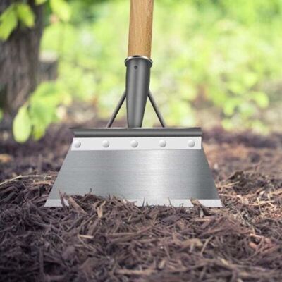 SCORPIO Pelle De Nettoyage Multifonctionnelle, Pelle Jardinage En Acier Inoxydable, Pelle Jardinage Pour Les Mauvaises Herbes Et La Mousse, Pelle Grattoir De Jardin Pour L'Aménagement Paysager (28cm) - Publicité SCORPIO Pelle De Nettoyage Multifonctionnelle, Pelle Jardinage En Acier Inoxydable, Pelle Jardinage Pour Les Mauvaises Herbes Et La Mousse, Pelle Grattoir De Jardin Pour L'Aménagement Paysager (28cm) - Publicité