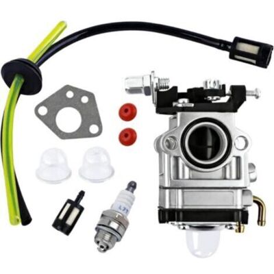BEAUVIE Carburateur Pour Débroussailleuse 52cc 49cc 43cc Carbu Kit Avec Joint, Tuyau, Bougie D'Allumage Et Filtre À Essence.carburateur Debroussailleuse, De Tondeuse À Gazon - Publicité BEAUVIE Carburateur Pour Débroussailleuse 52cc 49cc 43cc Carbu Kit Avec Joint, Tuyau, Bougie D'Allumage Et Filtre À Essence.carburateur Debroussailleuse, De Tondeuse À Gazon - Publicité