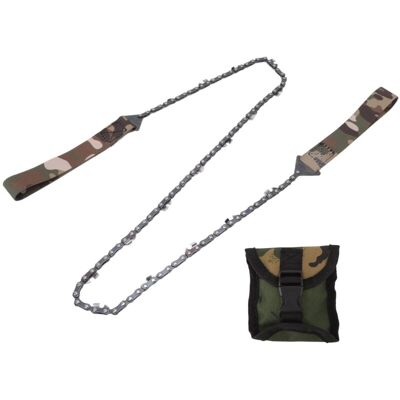 ENLENK Tronçonneuse De Poche Portable Avec Poignée En Paracorde 36 Pouces Dents Fines Scie Tirée À La Main Élagage Manuel Tronçonneuse Équipement De Survie Chaîne Pliante Scie À Main Outils De Jardin - Publicité ENLENK Tronçonneuse De Poche Portable Avec Poignée En Paracorde 36 Pouces Dents Fines Scie Tirée À La Main Élagage Manuel Tronçonneuse Équipement De Survie Chaîne Pliante Scie À Main Outils De Jardin - Publicité