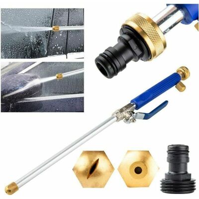Melissa Orchidée-high Pressure Water Nozzle Spray Gun Water Lance With 2 Cleaning Nozzles Spray Nozzles Garden Hose Connector 46cm Hydro Jet Power Garden Shower. Publicité Melissa Orchidée-high Pressure Water Nozzle Spray Gun Water Lance With 2 Cleaning Nozzles Spray Nozzles Garden Hose Connector 46cm Hydro Jet Power Garden Shower. Publicité