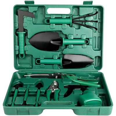 ACQUAVIVASTORE Ensemble D'Outils De Jardin Outils De Jardinage Avec Étui De Transport - Publicité ACQUAVIVASTORE Ensemble D'Outils De Jardin Outils De Jardinage Avec Étui De Transport - Publicité