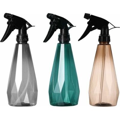 ABYSSE 3 Pieces Flacons Pulvérisateur Flacon Spray Vide 500ml Pompe À Gâchette En Plastique Bouteille Vide Rechargeable Avec Buse Réglable Bouteille En Transparente Pour Voyager Beauté Propre Jardin - Publicité ABYSSE 3 Pieces Flacons Pulvérisateur Flacon Spray Vide 500ml Pompe À Gâchette En Plastique Bouteille Vide Rechargeable Avec Buse Réglable Bouteille En Transparente Pour Voyager Beauté Propre Jardin - Publicité