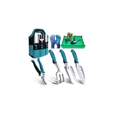 ZVD Kit À Outils De Jardinage, 7 Pièces Outil Jardinage, Ensemble Cadeau De Jardin Résistant À La Rouille Avec Un Fourre-tout De Rangement Durable, Cadeaux De Jardinage Idéaux Pour Femmes Et Hommes - Publicité ZVD Kit À Outils De Jardinage, 7 Pièces Outil Jardinage, Ensemble Cadeau De Jardin Résistant À La Rouille Avec Un Fourre-tout De Rangement Durable, Cadeaux De Jardinage Idéaux Pour Femmes Et Hommes - Publicité