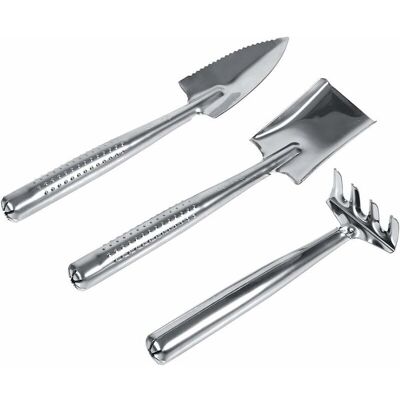 FOGSHIELD Ce Mini-ensemble D'Outils De Jardin De 90 Cm Comprend Une Pelle, Un Râteau Et Une Bêche En Acier Inoxydable Pour Creuser Dans Le Jardin, Planter De Petites Plantes Et Des Fleurs. Publicité FOGSHIELD Ce Mini-ensemble D'Outils De Jardin De 90 Cm Comprend Une Pelle, Un Râteau Et Une Bêche En Acier Inoxydable Pour Creuser Dans Le Jardin, Planter De Petites Plantes Et Des Fleurs. Publicité